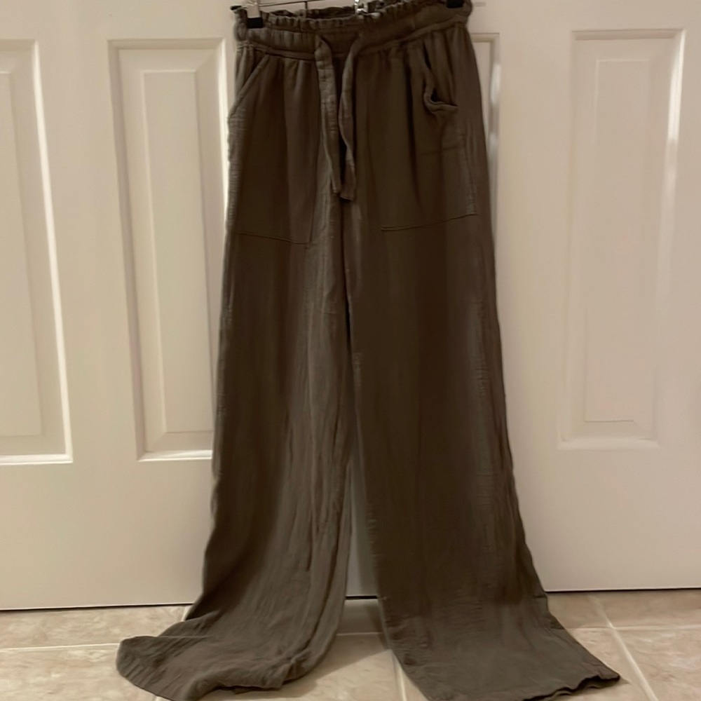 So linen style pants